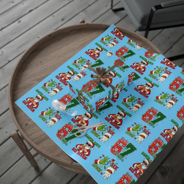 🔥LAST DAY 50% OFF - 🎁67 Meme Christmas Gift Wrap – Wrap Your Presents in Viral Holiday Fun 🎄
