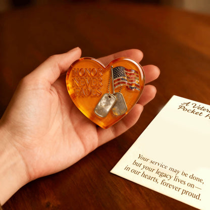 New Year Gift🎖 Veteran Pocket Hug – “Honor Never Fades”