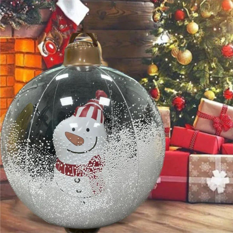 🎄Outdoor Christmas PVC Inflatable Decorated Ball🎄🎅 Perfect for yard & garden decor🎅