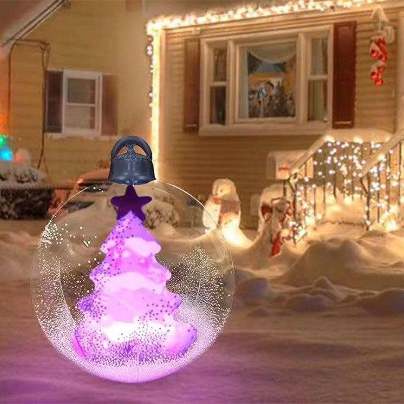🎄Outdoor Christmas PVC Inflatable Decorated Ball🎄🎅 Perfect for yard & garden decor🎅