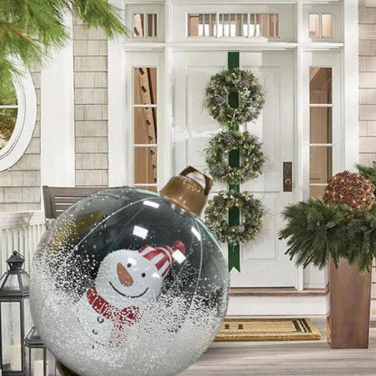 🎄Outdoor Christmas PVC Inflatable Decorated Ball🎄🎅 Perfect for yard & garden decor🎅